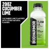 BODYARMOR Flash I.V. Electrolyte Beverage, Cucumber Lime, Hydration Drink with Coconut Water For Rapid Rehydration, Post Workout Recovery, 20 Fl Oz (Pack of 12)