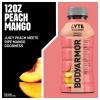 BODYARMOR LYTE, Peach Mango, Electrolyte Drink, 15 Calories, 12 Fl Oz Bottles (8 Pack), Coconut Water Sports Drink, Natural Flavor & B Vitamins