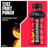 BODYARMOR Sports Drink, Tropical Punch, Electrolyte Drink Hydration, 12 Fl Oz Bottles (8 Pack), Flavored Coconut Water with B Vitamins & Antioxidants(Fruit Punch)