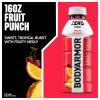 BODYARMOR ZERO Sugar Fruit Punch Electrolyte Drink, Natural Flavors, 20 Fl Oz Bottles (6 Pack), B Vitamins & Antioxidants Sugar Free Hydration(Zero Fruit Punch)