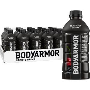 BODYARMOR Sports Drink, Blackout Berry, Electrolyte Drink Hydration, 28 Fl Oz Bottles (15 Pack), Flavored Coconut Water with B Vitamins & Antioxidants(Blackout Berry)