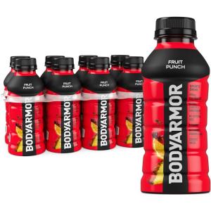 BODYARMOR Sports Drink, Tropical Punch, Electrolyte Drink Hydration, 12 Fl Oz Bottles (8 Pack), Flavored Coconut Water with B Vitamins & Antioxidants(Fruit Punch)