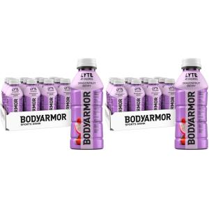 BODYARMOR ZERO Sugar Watermelon Strawberry Electrolyte Drink, Natural Flavors, 16 Fl Oz Bottles (12 Pack), B Vitamins & Antioxidants Sugar Free Hydration(Lyte Dragonfruit Berry)