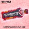 BODYARMOR ZERO Sugar Fruit Punch, Sugar Free Sports Drink – Low-Calorie Hydration – Natural Flavors with Potassium Packed Electrolytes, Antioxidants, and B-vitamins, 28 fl oz (Pack of 12)