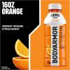 BODYARMOR ZERO Sugar Orange Electrolyte Drink, Natural Flavors, 16 Fl Oz Bottles (12 Pack), B Vitamins & Antioxidants Sugar Free Hydration